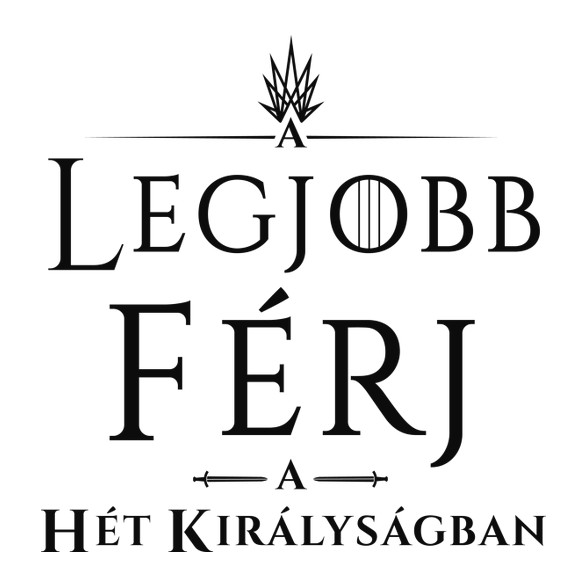 got-legjobb-ferj-black-Férfi hosszú ujjú póló