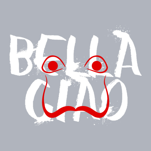 Bella ciao graffiti-Férfi hosszú ujjú póló