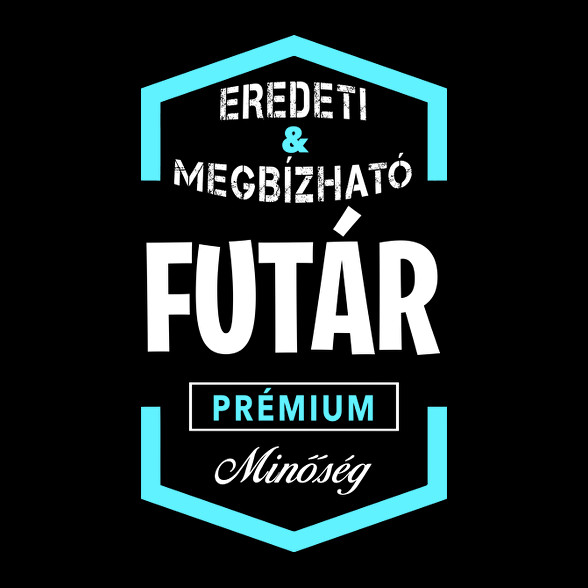 Futár prémium minőség-Férfi hosszú ujjú póló