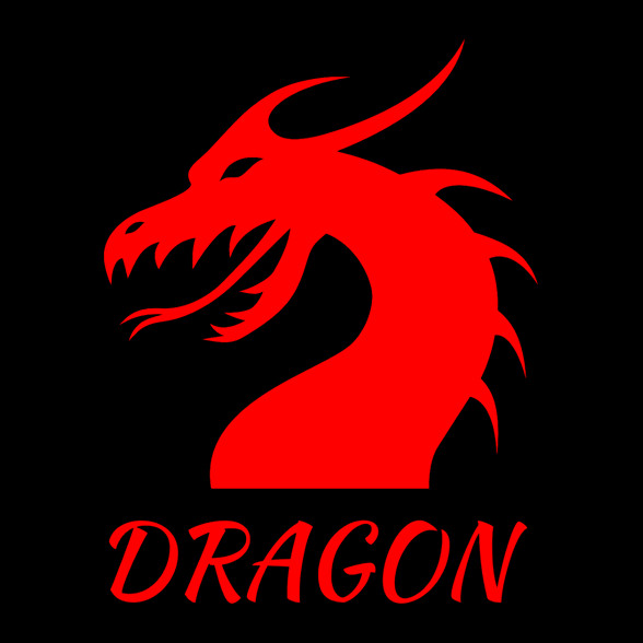 Dragon -Férfi hosszú ujjú póló