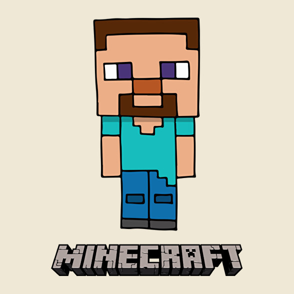 Minecraft - Steve-Sportzsák, Tornazsák