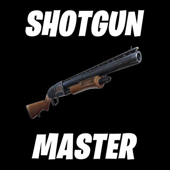 Shotgun Master - Fortnite (Fehér)-Sportzsák, Tornazsák