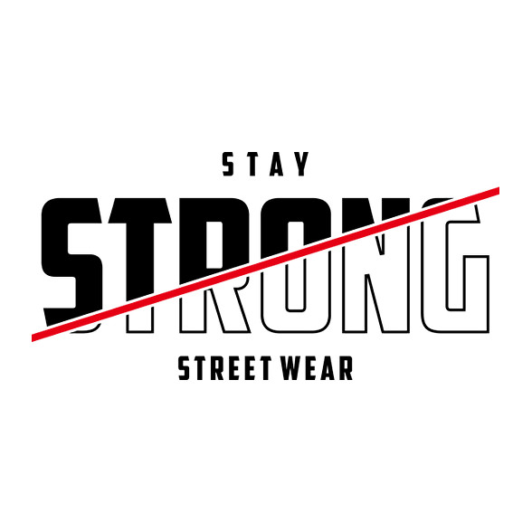 Stay Strong Street Wear-Sportzsák, Tornazsák