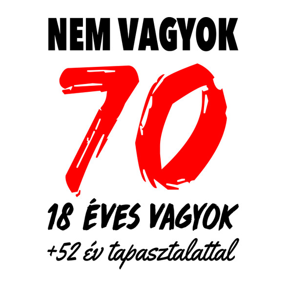 Nem vagyok 70!-Sportzsák, Tornazsák