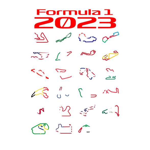 Formula 1 2023-Sportzsák, Tornazsák