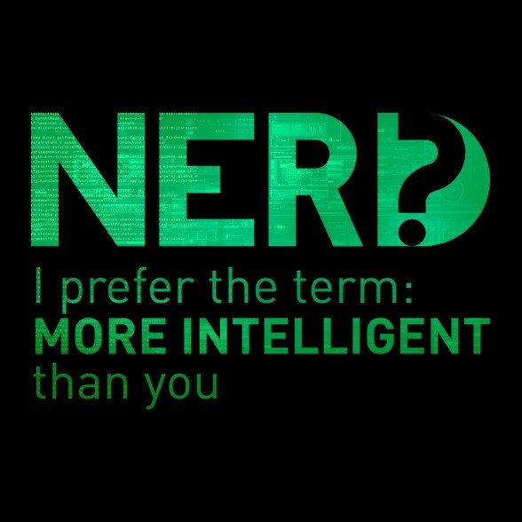 Nerd-Férfi atléta