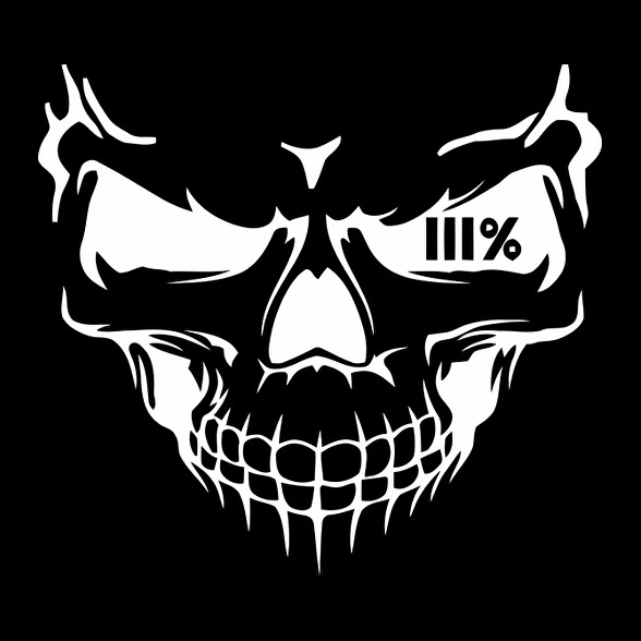 111 skull-Férfi atléta