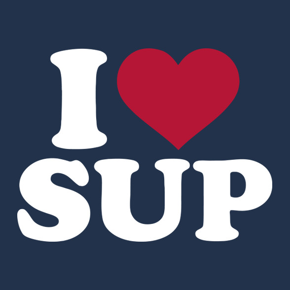 I love SUP!-Férfi atléta