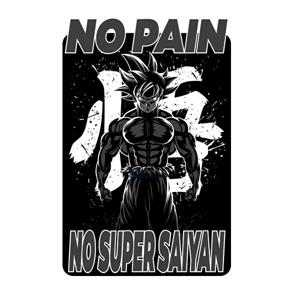 no pain no super saiyan -Férfi atléta