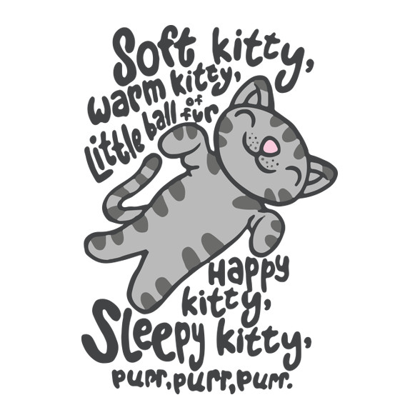 Soft kitty The Big bang theory _Rajztábla 1-Férfi atléta