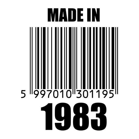 Made in 1983-Férfi atléta