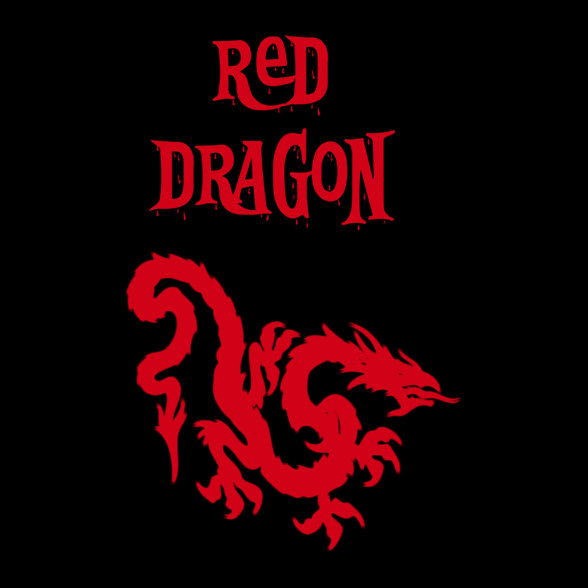 red dragon2-Gyerek pulóver