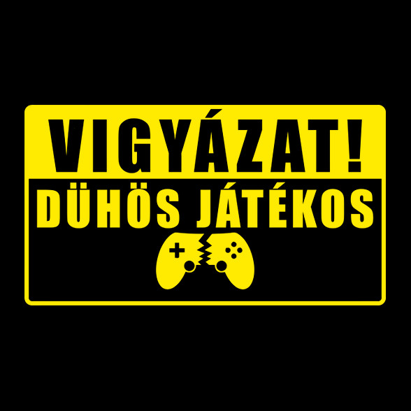 Dühös Játékos-Gyerek pulóver