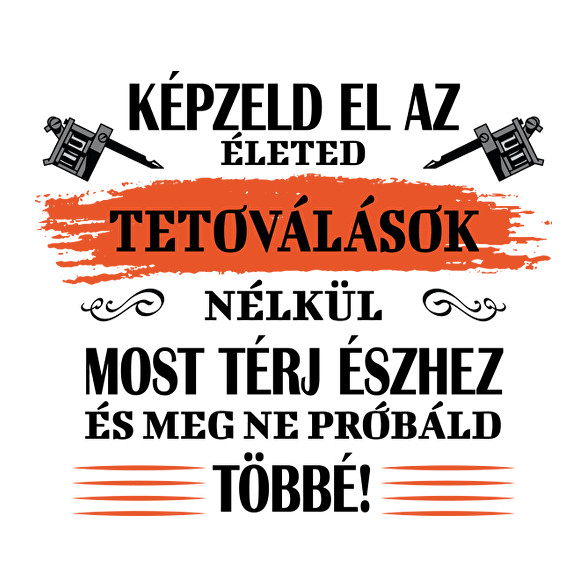 Tetoválások nélkül - Fekete-Gyerek pulóver