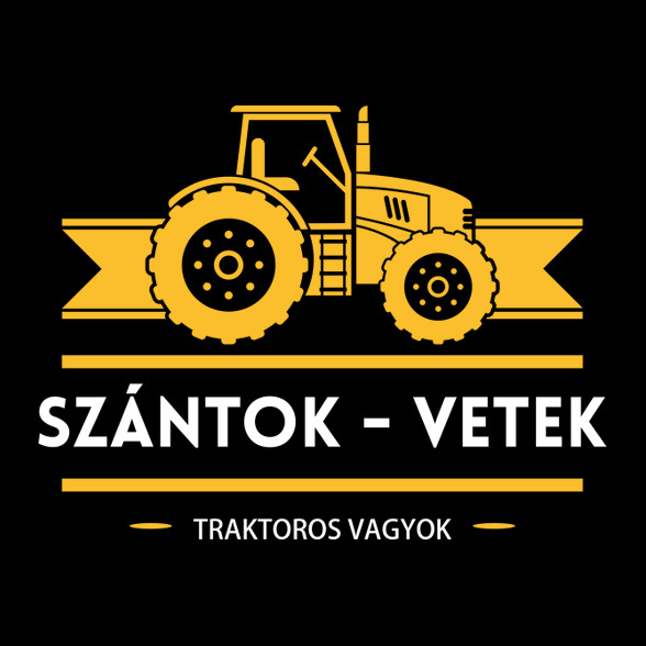 Szántok-vetek, traktoros vagyok-Gyerek pulóver