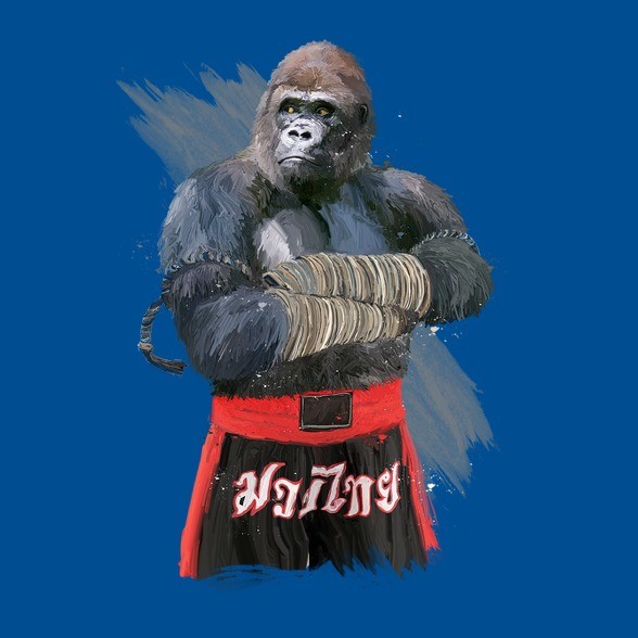 Gorilla thai box-Gyerek pulóver