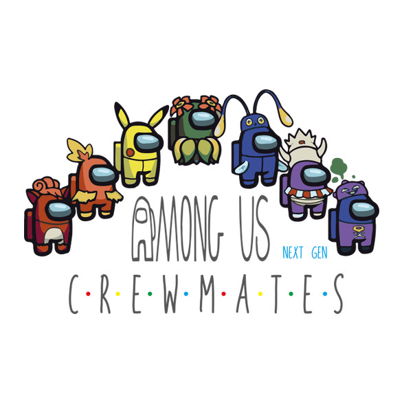 Among us - crewmates next gen-Gyerek pulóver