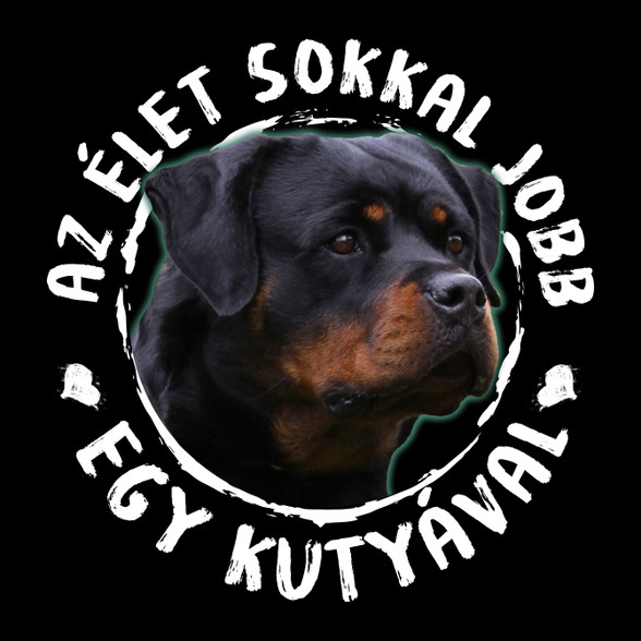 Rottweiler-Gyerek pulóver