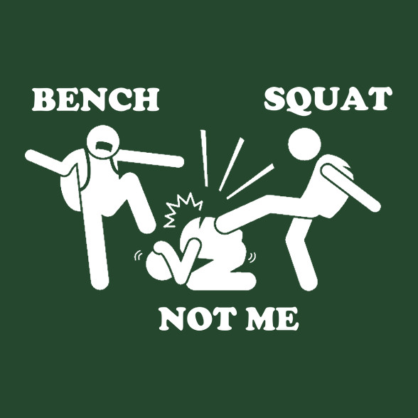 Bench - squat - not me-Gyerek pulóver