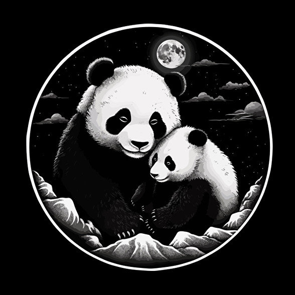 panda-Gyerek pulóver