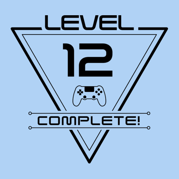 level-complete-12-black-Gyerek pulóver