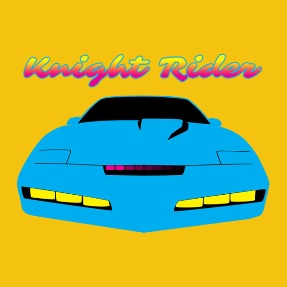 Knight Rider Synthwave-Gyerek pulóver