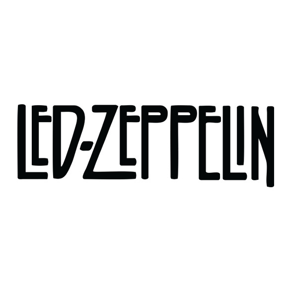 Led Zeppelin logo-Női póló