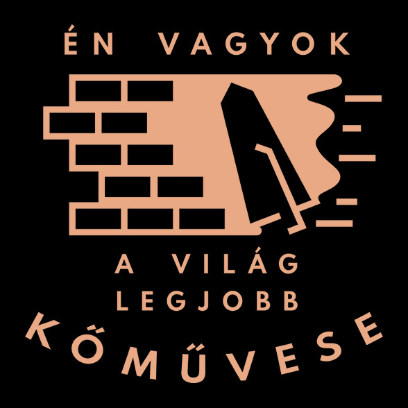 Én vagyok a világ legjobb kőművese - Világos-Női póló