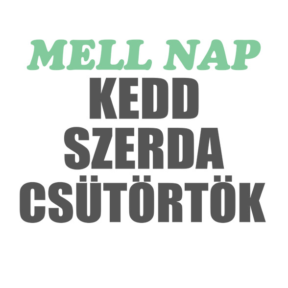 Mellnap-Női póló