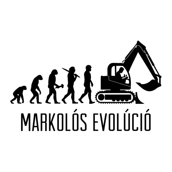 Markolós evolúció-Női póló