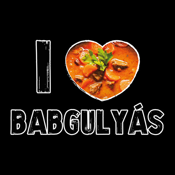 I love babgulyás-Női póló