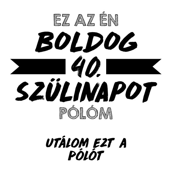 Utálom ezt a pólót - 40.-Női póló