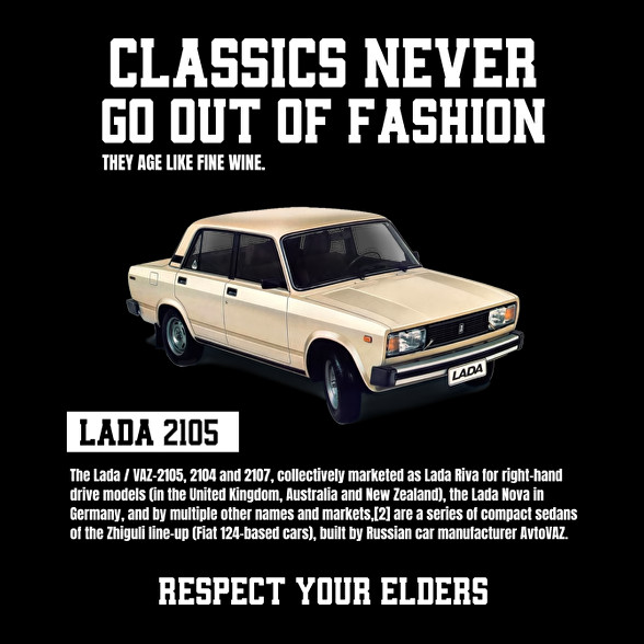 Lada 2105-Női póló