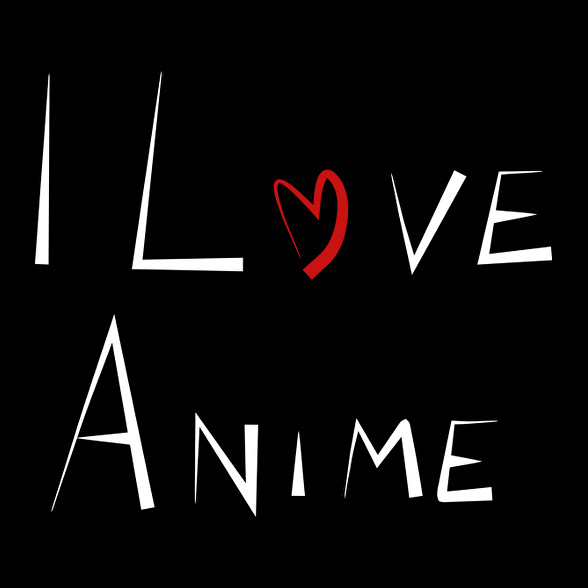 I love anime-Női póló