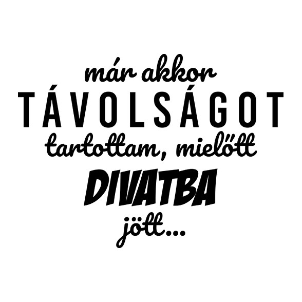 Távolságtartás-Női póló