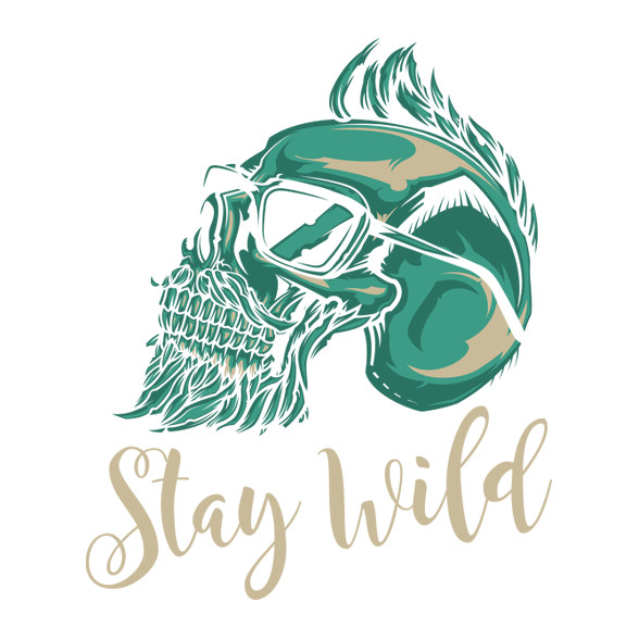 Hipster 01 - Stay Wild-Női póló