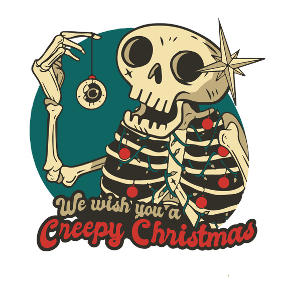 Creepy Christmas-Női póló