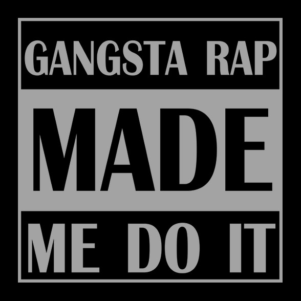 Gangsta rap-Női póló