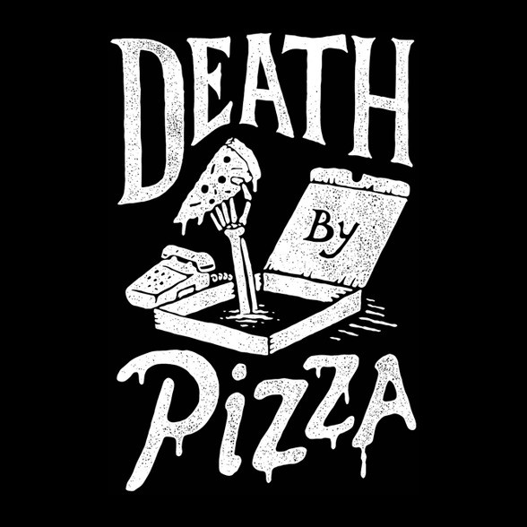 Death by pizza-Női póló