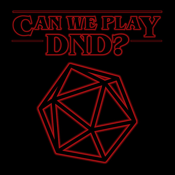 Stranger Things DnD-Női póló