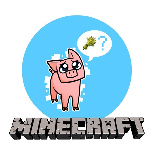 Minecraft-Női póló