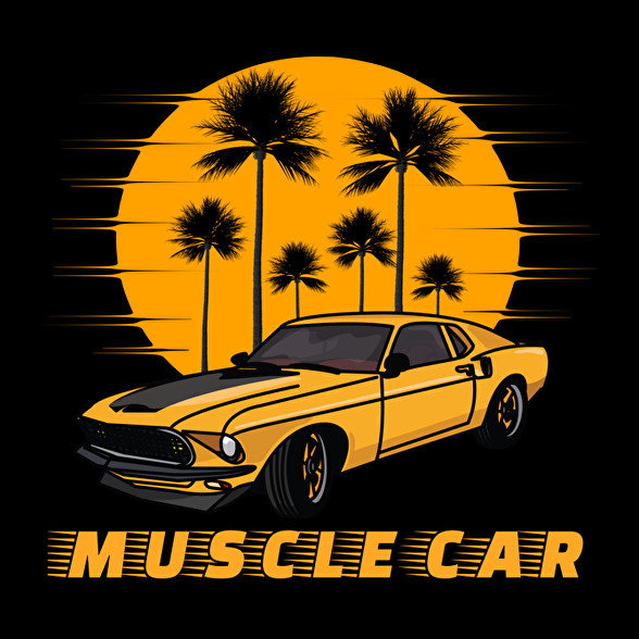 muscle car-Női póló