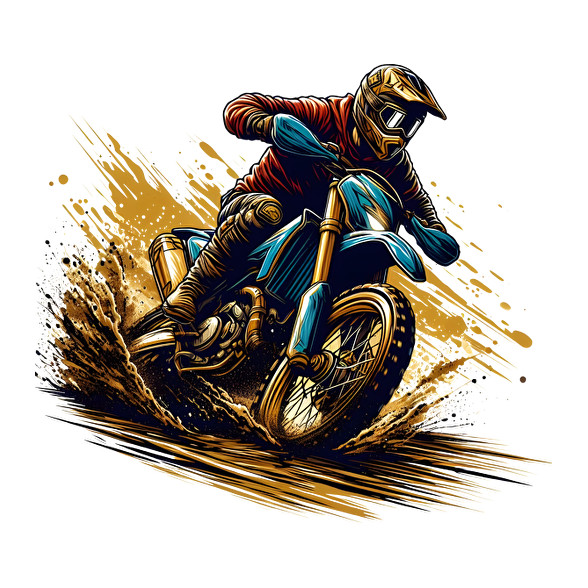 Motocross-Női póló