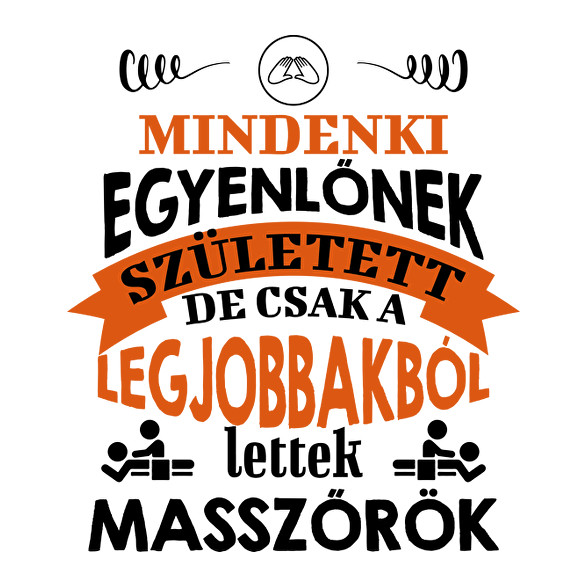 Legjobbakból lettek masszőrök-Női póló