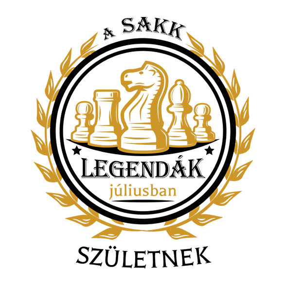 A sakk legenda - Hónappal-Női póló