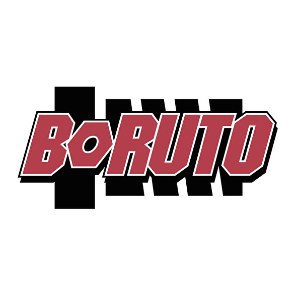 BORUTO logo-Férfi kapucnis pulóver