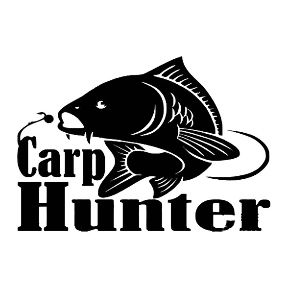 Carp hunter-Férfi kapucnis pulóver