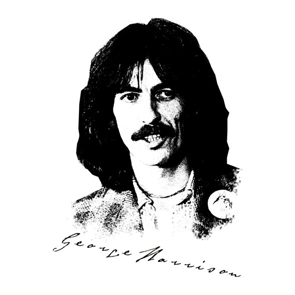 George Harrison-Férfi kapucnis pulóver