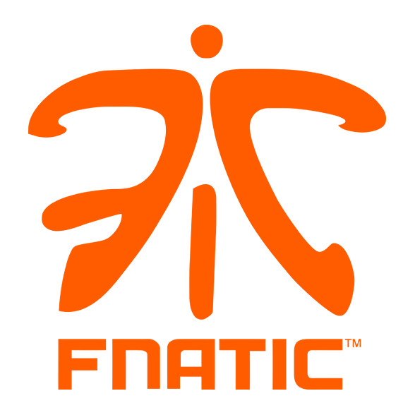 Fnatic logo-Férfi kapucnis pulóver