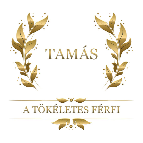 Tamás-Férfi kapucnis pulóver